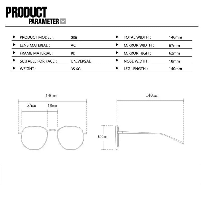 Oval Blue Light Blocking Reading Glasses – Unisex | Minimalist Streetwear | Craftklart