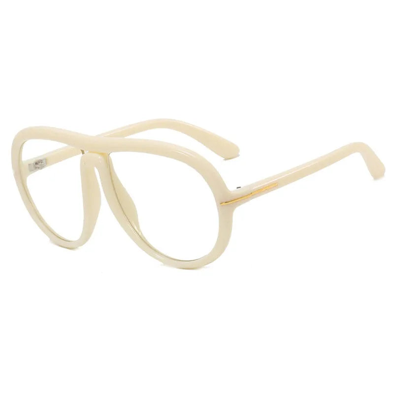 Oval Blue Light Blocking Reading Glasses – Unisex | Minimalist Streetwear | Craftklart