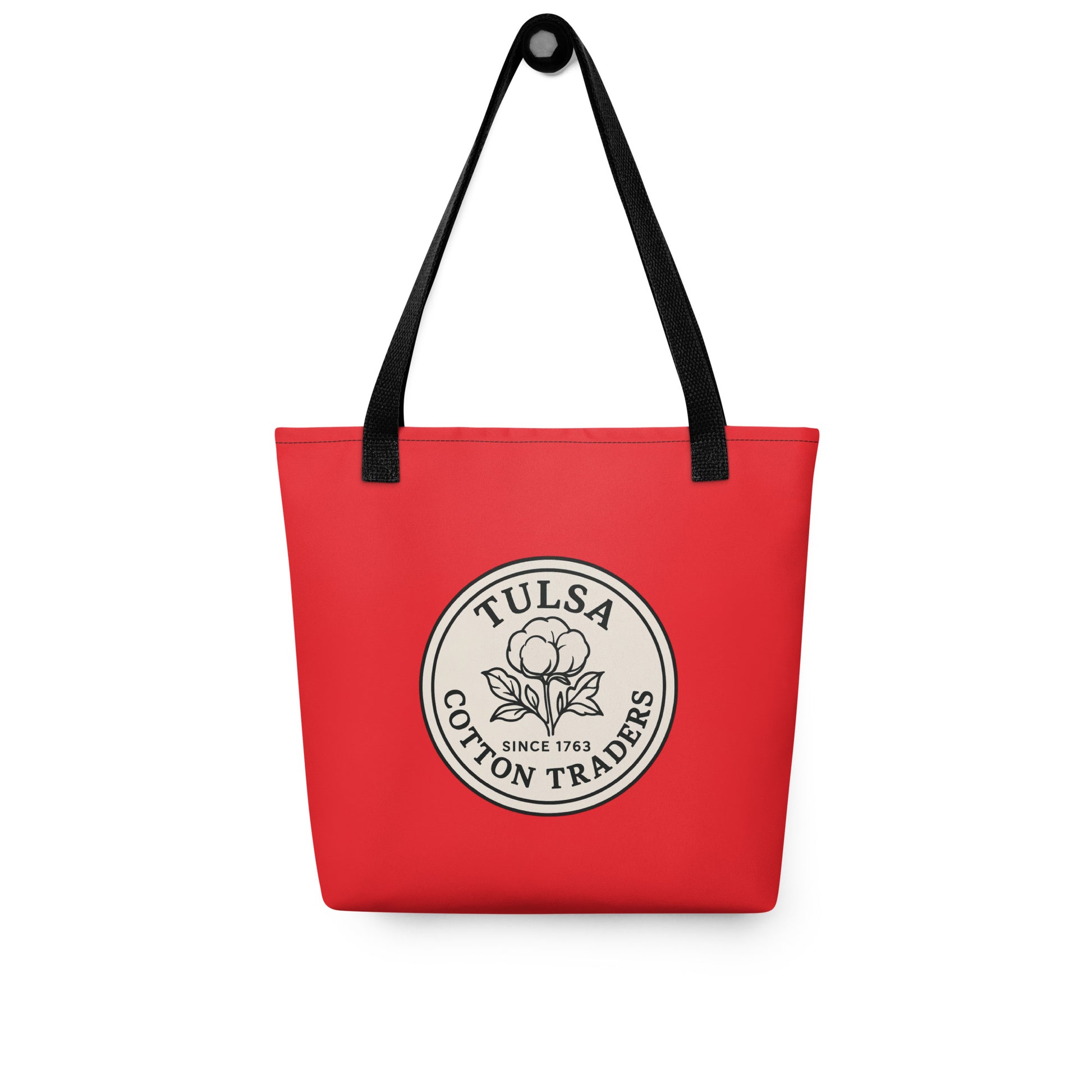 Red Urban Tote bag from Urban Fashion & Streetwear by Craftklart, featuring a spacious design and casual streetwear style.