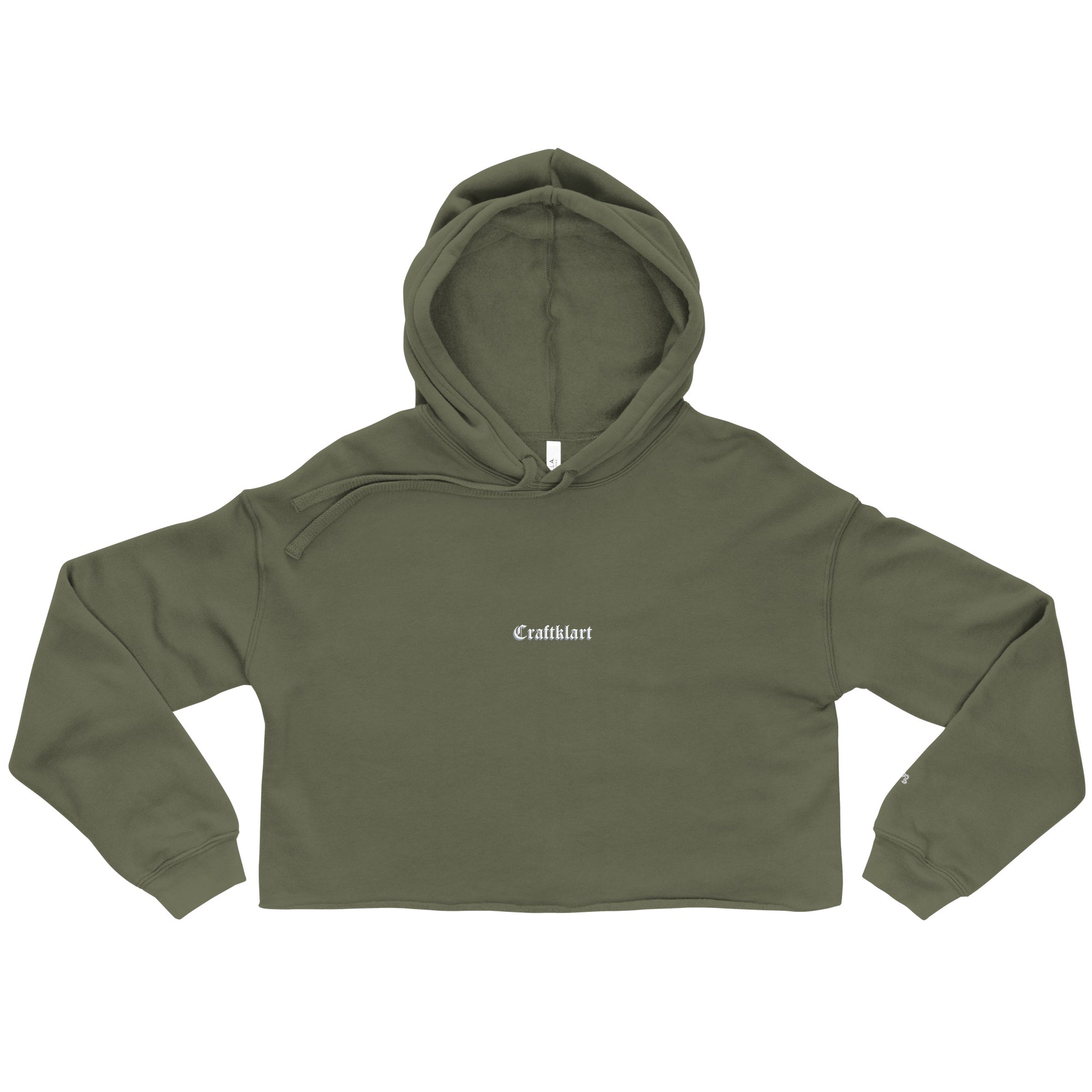 Craftklart Crop Hoodie - Premium Hoodie from Craftklart.store - Just $47! Shop now at Craftklart.store