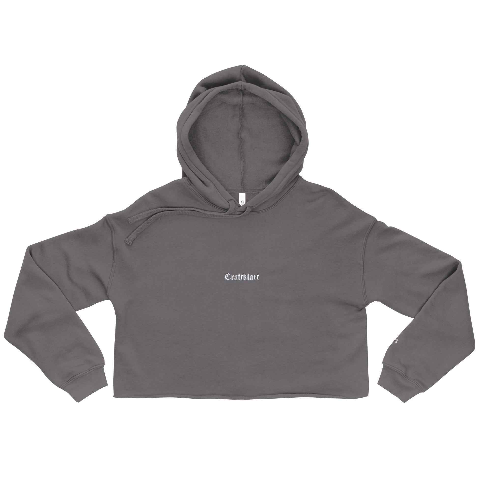 Craftklart Crop Hoodie - Premium Hoodie from Craftklart.store - Just $47! Shop now at Craftklart.store