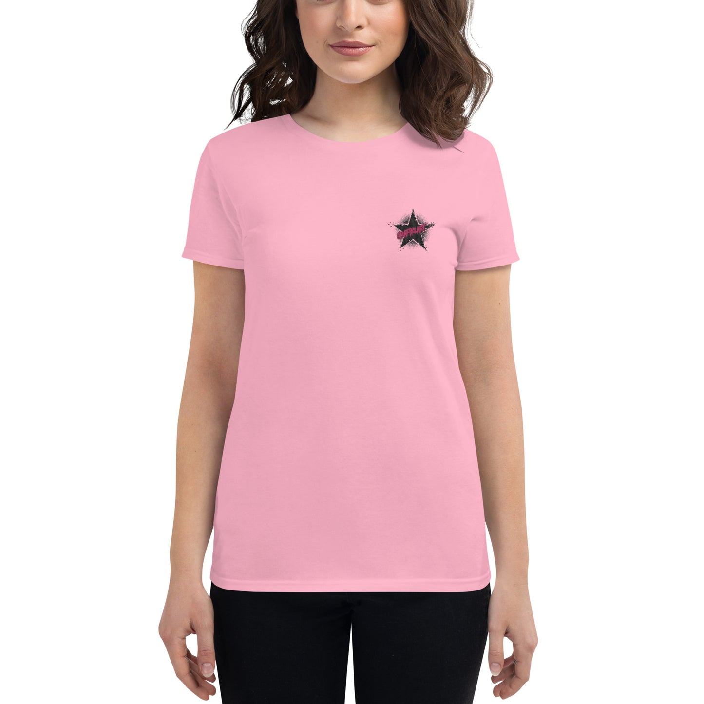 Women's Craftklart Star Short Sleeve T-shirt - Premium T-Shirt from Craftklart.store - Just $23! Shop now at Craftklart.store