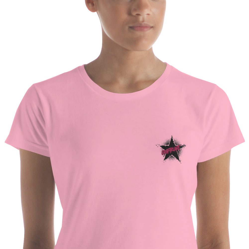 Women's Craftklart Star Short Sleeve T-shirt - Premium T-Shirt from Craftklart.store - Just $23! Shop now at Craftklart.store