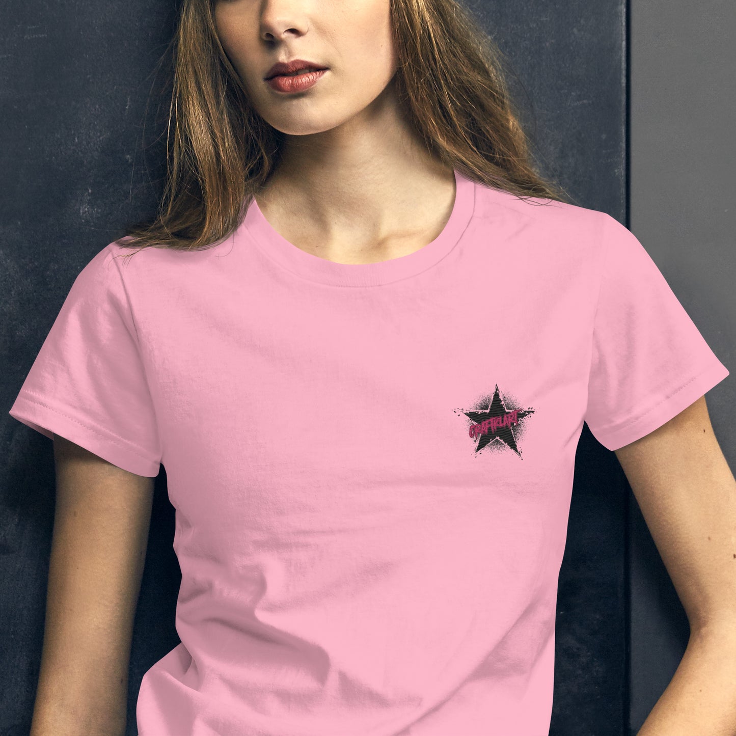 Women's Craftklart Star Short Sleeve T-shirt - Premium T-Shirt from Craftklart.store - Just $23! Shop now at Craftklart.store