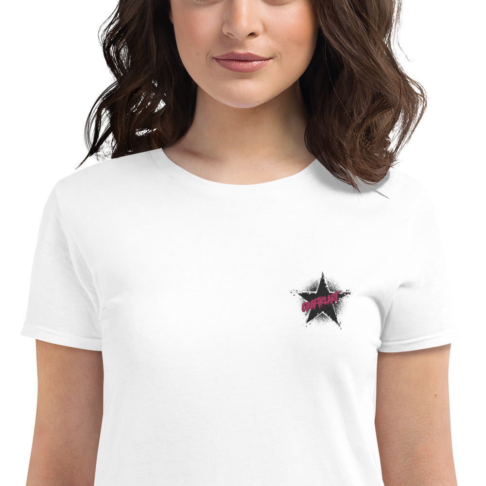 Women's Craftklart Star Short Sleeve T-shirt - Premium T-Shirt from Craftklart.store - Just $23! Shop now at Craftklart.store