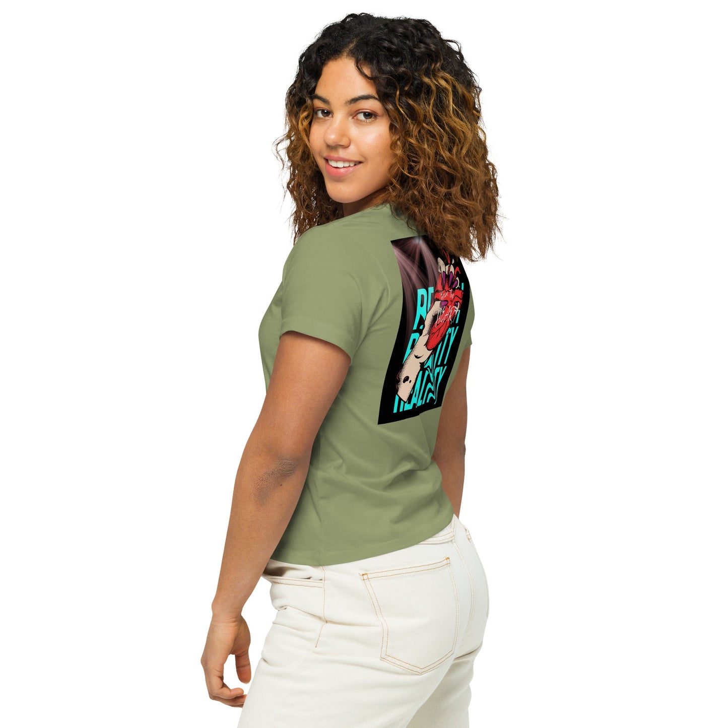 Craftklart Women’s High-waisted T-shirt - Premium T-Shirt from Craftklart.store - Just $19.50! Shop now at Craftklart.store