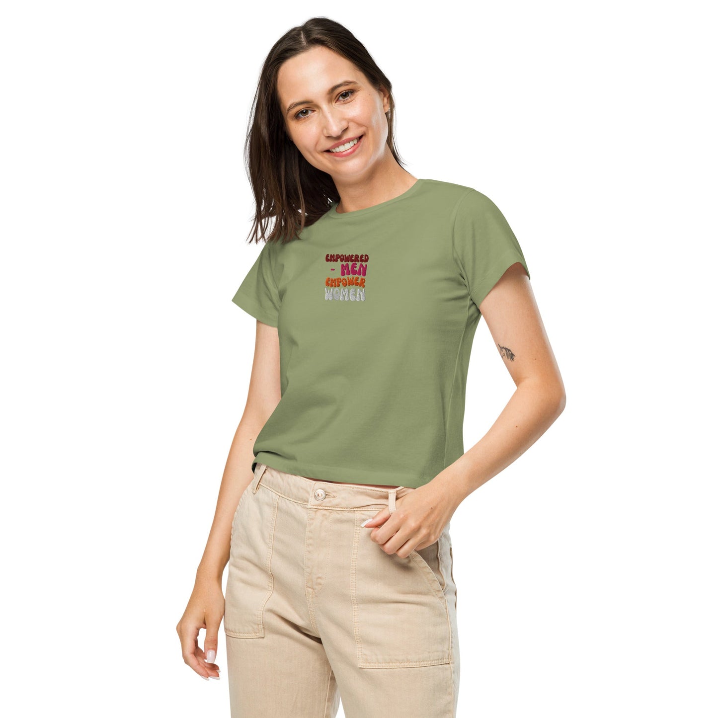 Craftklart Women’s High-waisted T-shirt - Premium T-Shirt from Craftklart.store - Just $19.50! Shop now at Craftklart.store