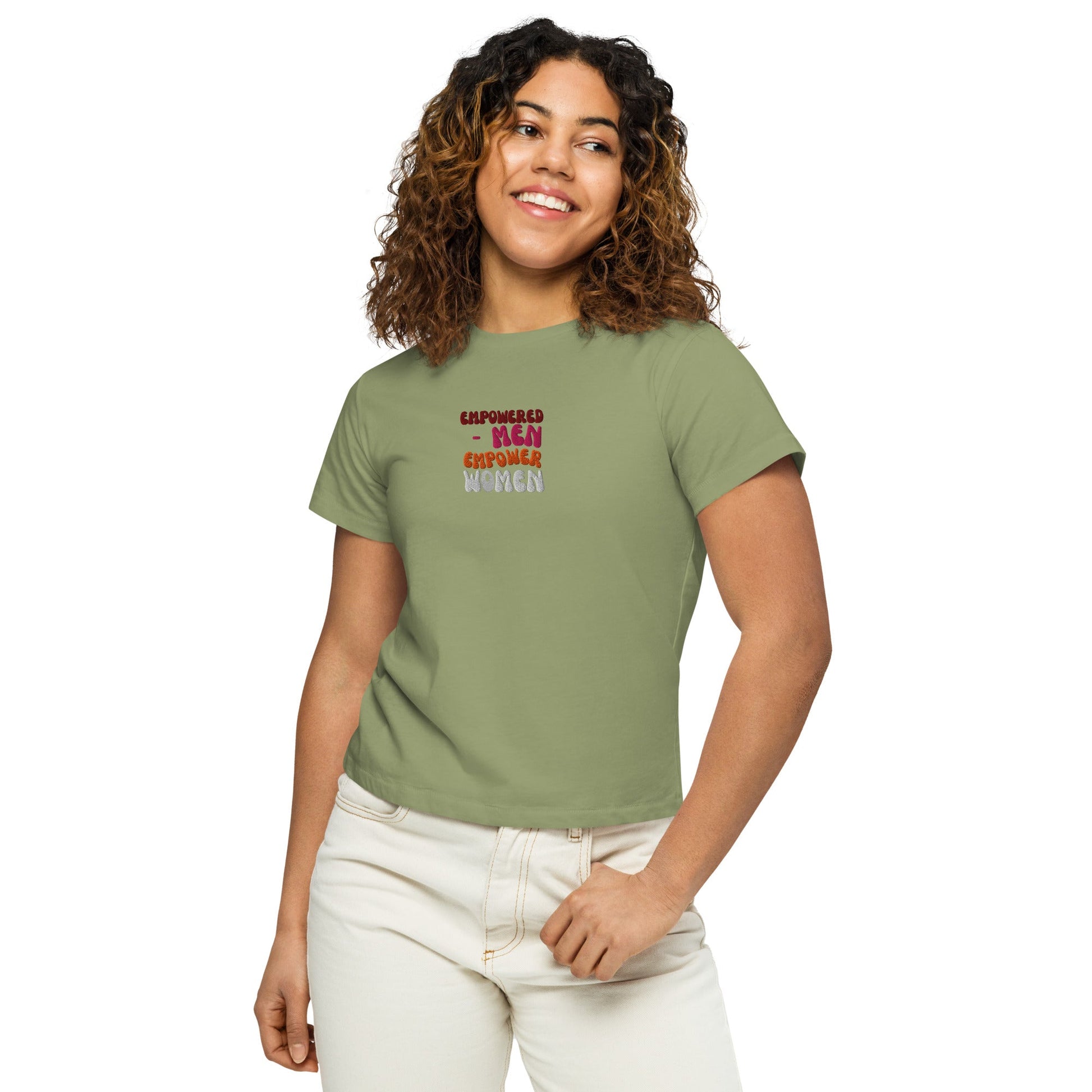 Craftklart Women’s High-waisted T-shirt - Premium T-Shirt from Craftklart.store - Just $19.50! Shop now at Craftklart.store