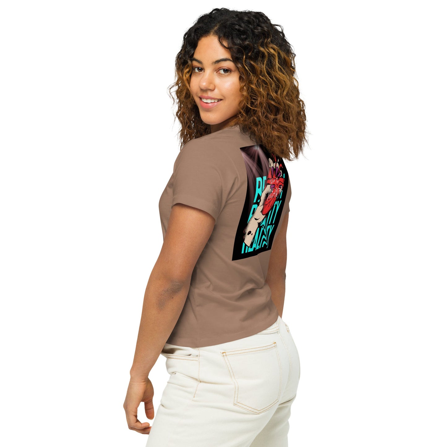 Craftklart Women’s High-waisted T-shirt - Premium T-Shirt from Craftklart.store - Just $19.50! Shop now at Craftklart.store