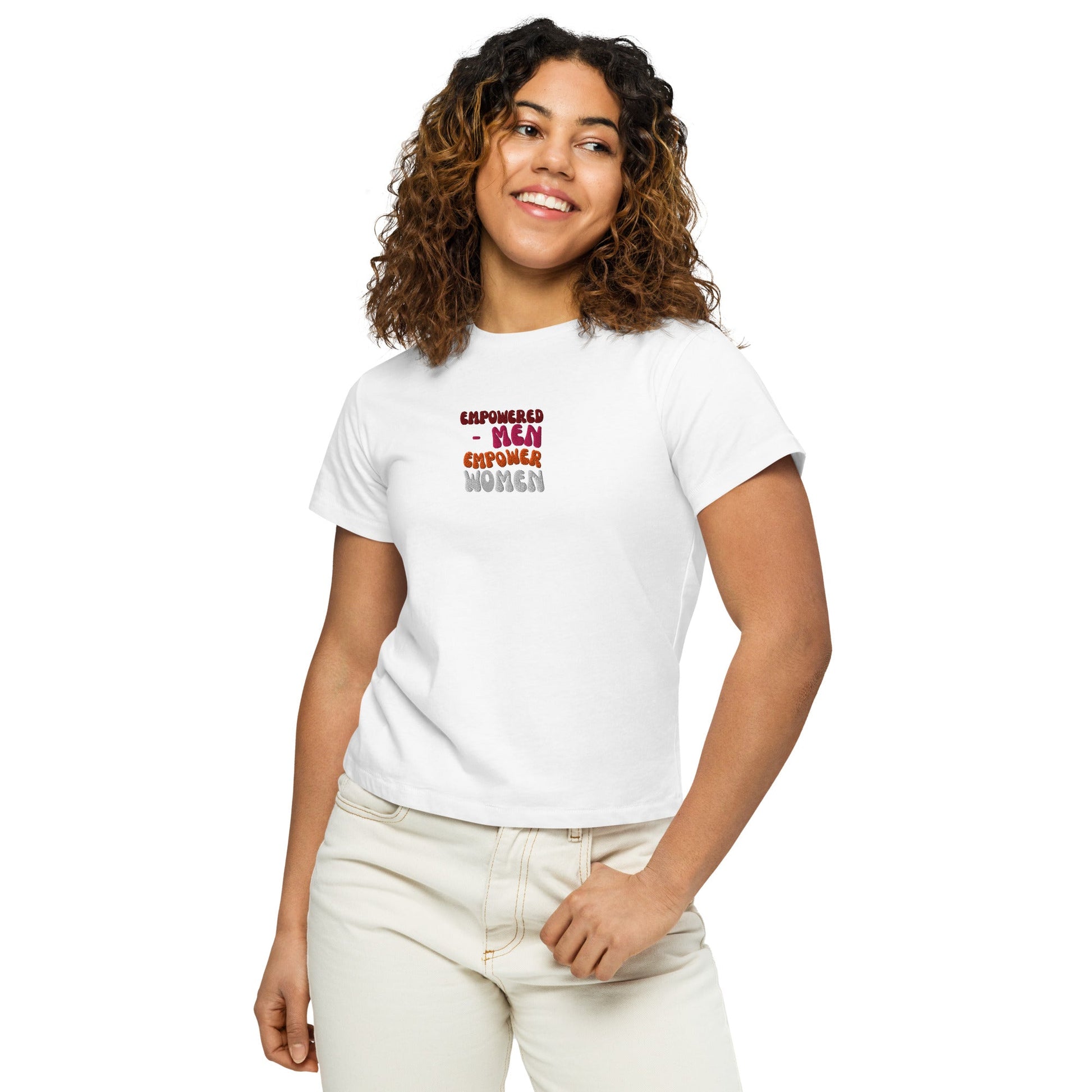 Craftklart Women’s High-waisted T-shirt - Premium T-Shirt from Craftklart.store - Just $19.50! Shop now at Craftklart.store