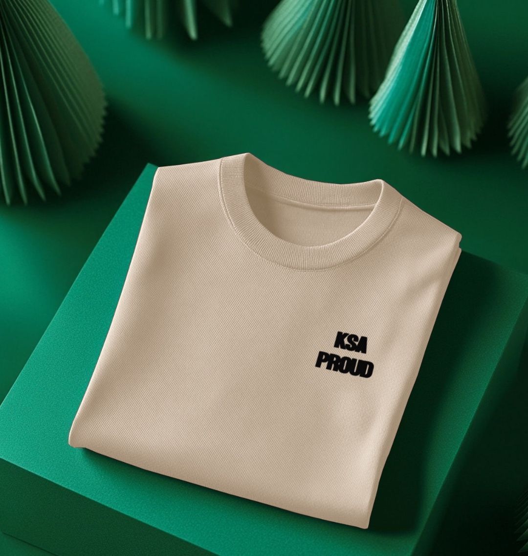 T shirt - Men KSA Proud - Premium T-shirt from Craftklart.store - Just $27! Shop now at Craftklart.store