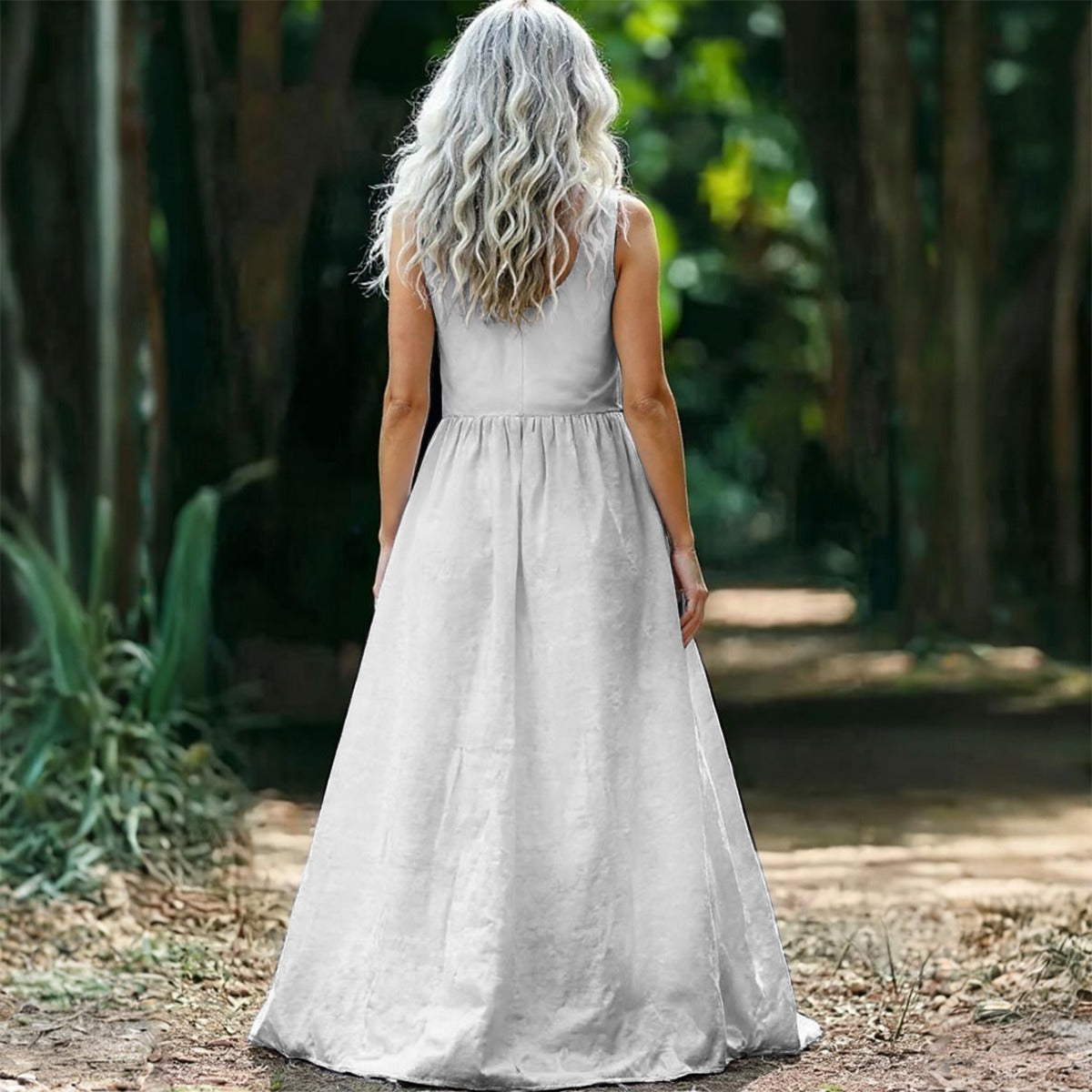 Urban Spring Women’S Sleeveless Maxi Dress | Minimalist Streetwear | Craftklart