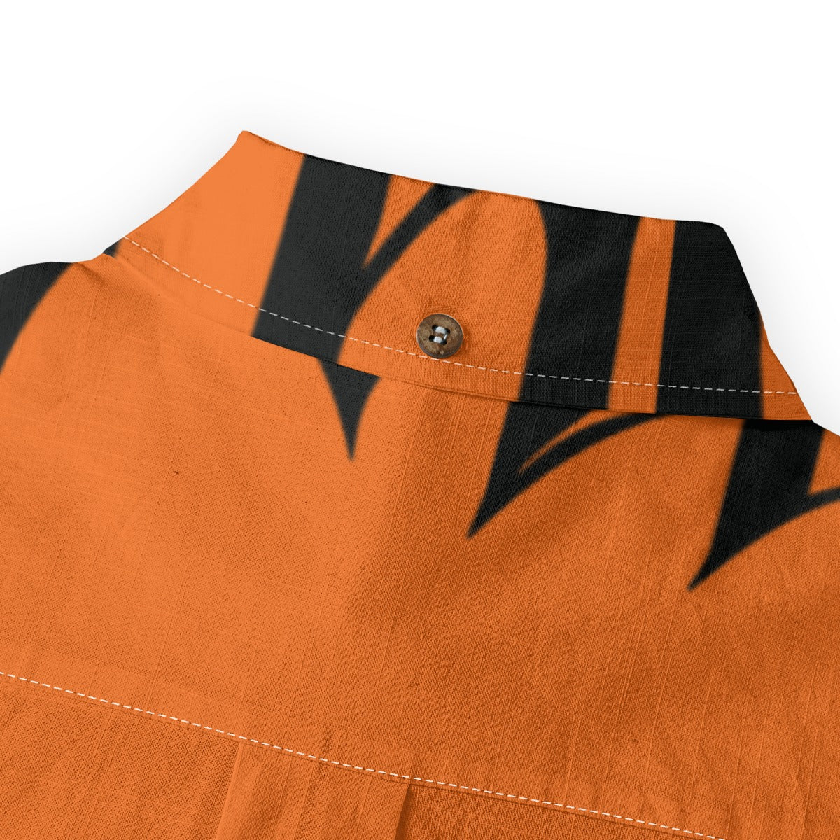 White men's casual lapel long sleeve shirt made of 125GSM cotton from Yoycol, shown on a model.