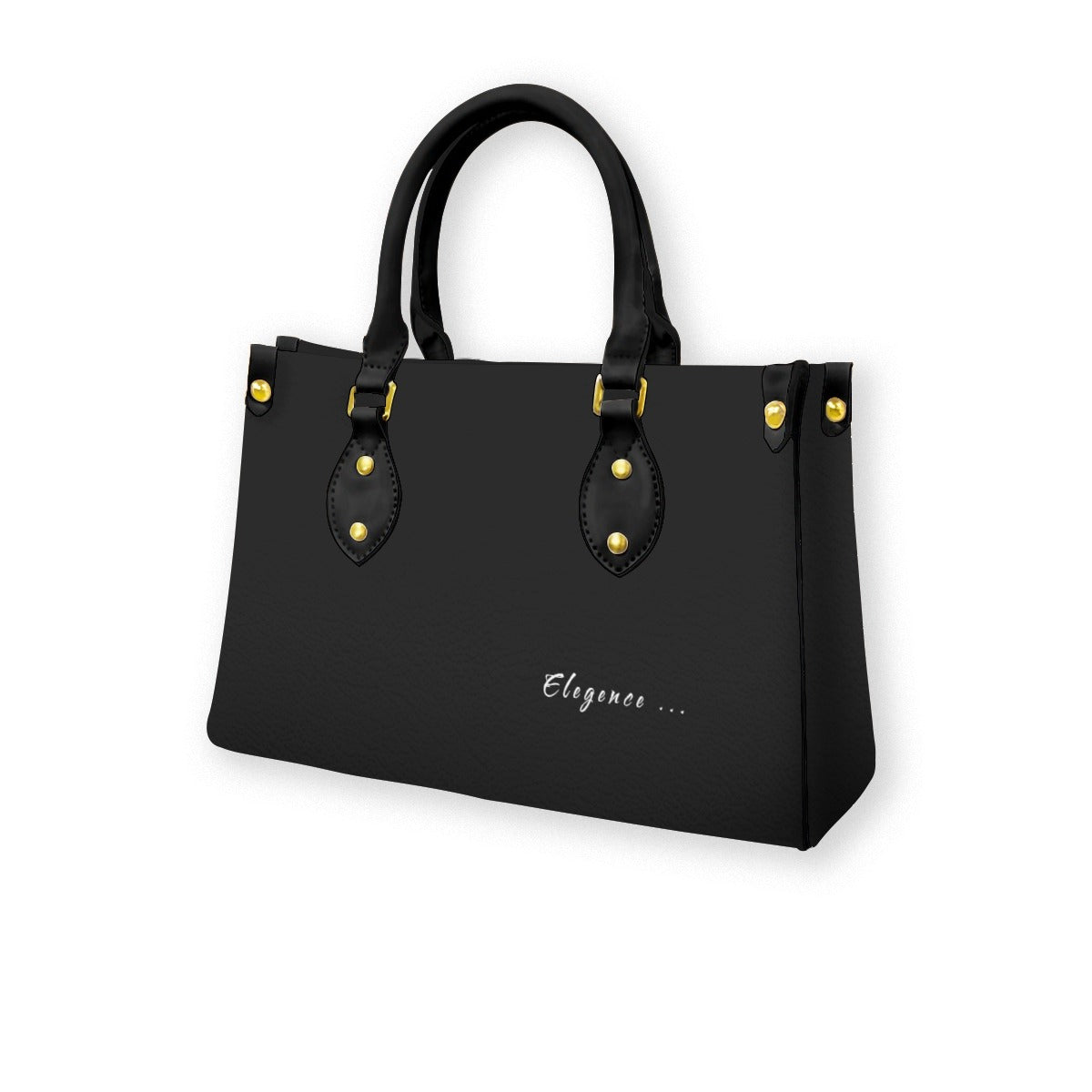 Women's tote bag by Yoycol with black handle, white fabric, spacious design, ideal for daily carry and casual outings.