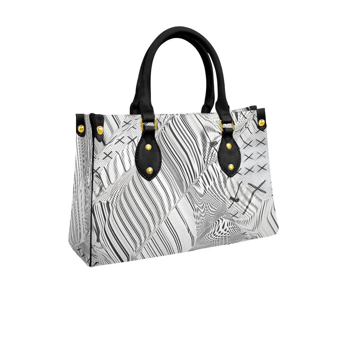 Women's tote bag with black handle from Yoycol, featuring a spacious design and durable construction.