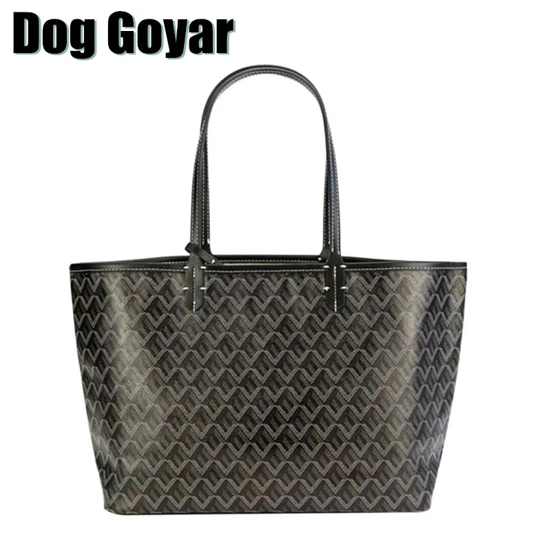 Dog Goyar Big Shoulder Bags A+++ Leather Tote Bag - Premium Handbags from Craftklart Dropship - Just $49.46! Shop now at Craftklart.store