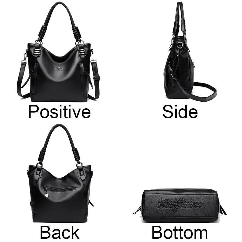 Women's Luxury Soft Genuine Leather Handbag - Premium Handbags from Craftklart Dropship - Just $24.08! Shop now at Craftklart.store