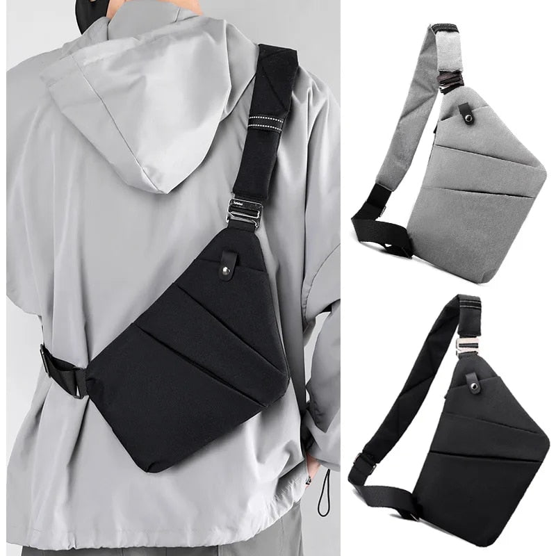 Men's Ultra Thin Anti-Theft Small Chest Bag Mini Cross Body - Premium Bags from Craftklart Dropship - Just $9.75! Shop now at Craftklart.store
