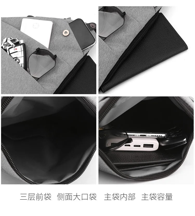 Men's Ultra Thin Anti-Theft Small Chest Bag Mini Cross Body - Premium Bags from Craftklart Dropship - Just $9.75! Shop now at Craftklart.store